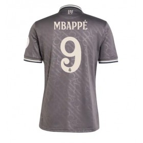 Real Madrid Kylian Mbappe #9 Tredje skjorte 2024-25 Kortermet